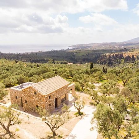 Gerakada Exclusive-Seaview Villa With Private Pool Koróni 外观 照片